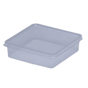 ตัวถาดขนมหวาน รวมฝา 350 ml. RW 0435+ฝา